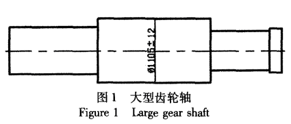 大型齒輪軸
